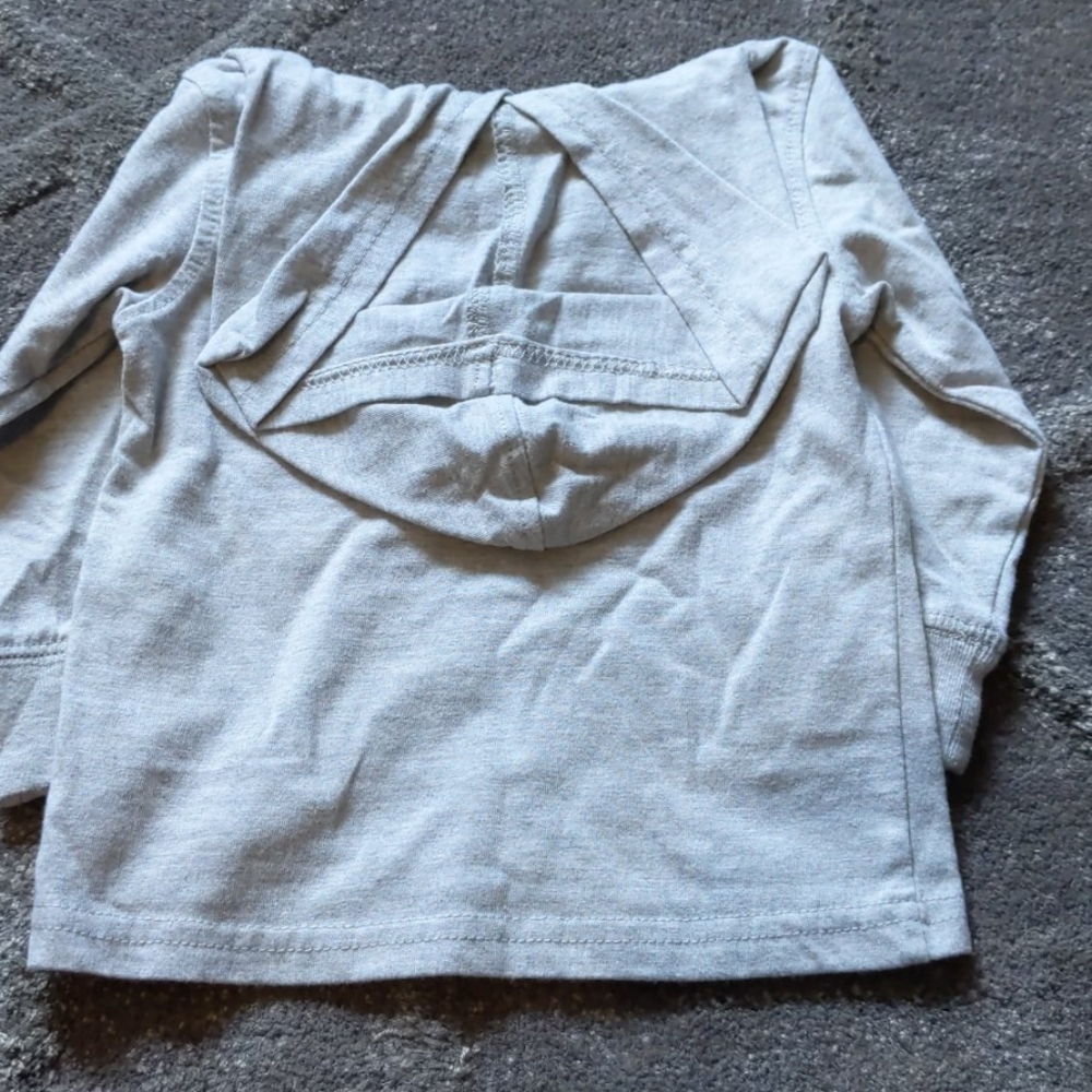 Calvin Klein jeans long sleeve shirt with hoodie - Picture 3 of 4